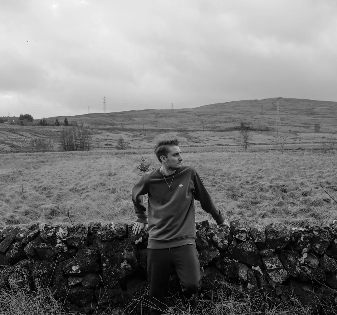 Portrait of a young Croatian male field reporter in his 20s